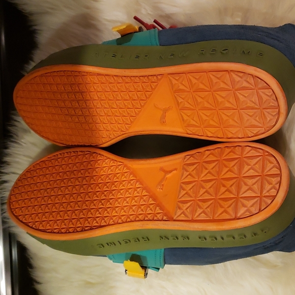 Atelier New Regime X Court Platform Brace 'Blue Wing Teal' - Picture 7 of 9